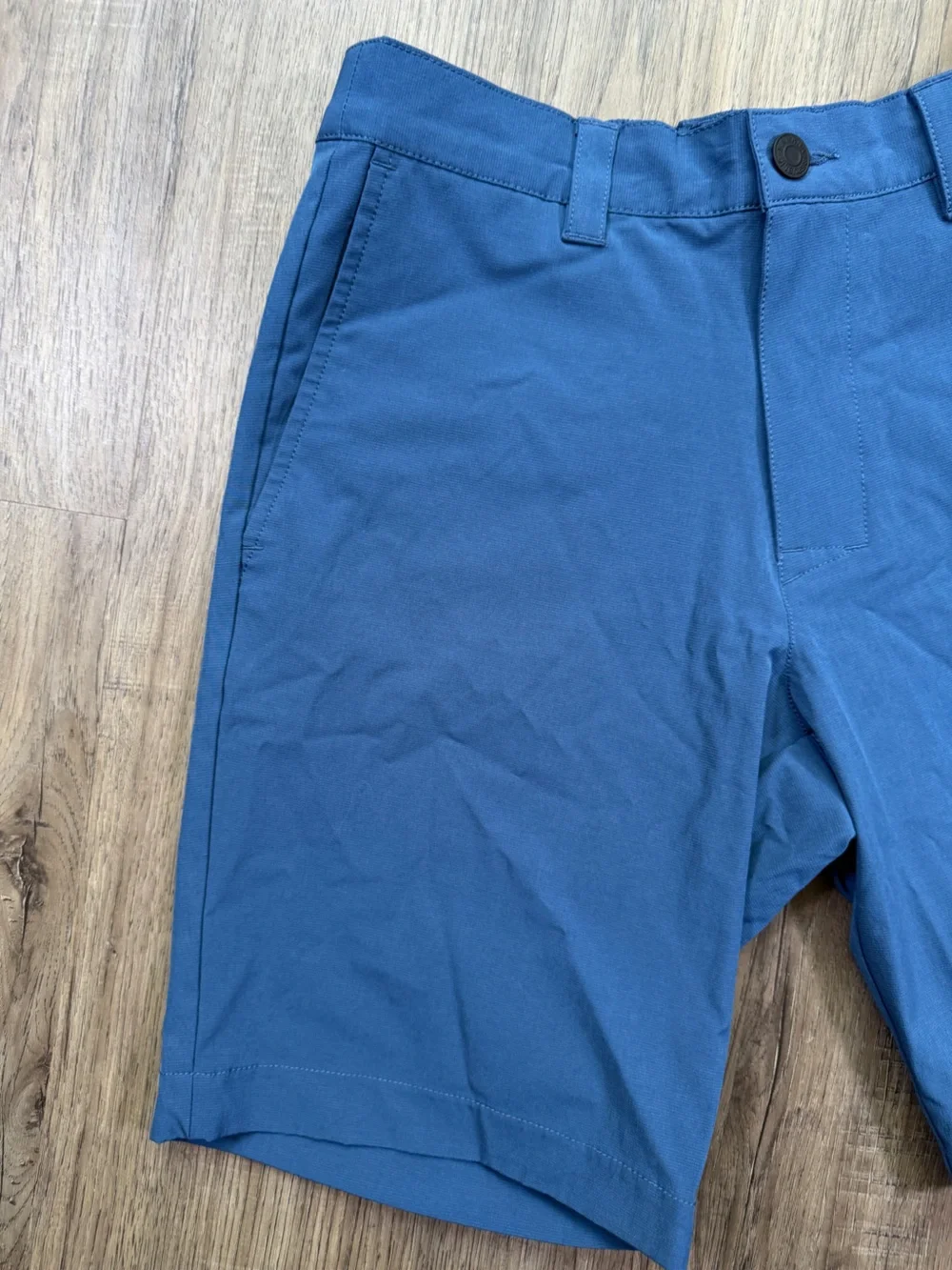 Banana Republic Men's Blue Stretch Shorts Elastic Waist 30